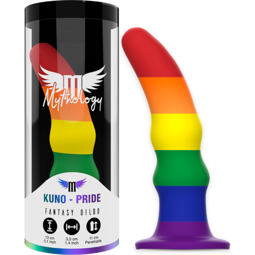 Dildo MYTHOLOGY KUNO PRIDE S con base de succión