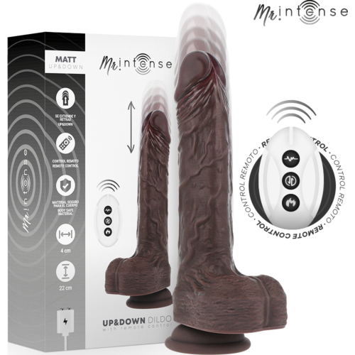 Vibrador Realístico MR. INTENSE MATT con Control Remoto