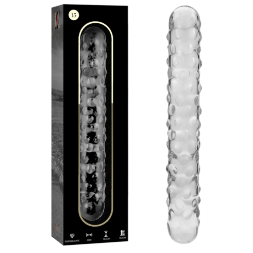 Dildo NEBULA SERIES BY IBIZA Modelo 15 Cristal de 18.5 cm