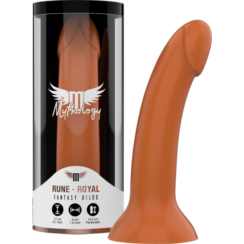 Dildo MYTHOLOGY RUNE ROYAL con ventosa para arnés