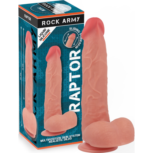 Dildo Rock Army Raptor 24 cm | Doble densidad