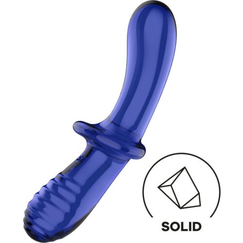 Dildo Satisfyer Crystal Double: placer versátil y seguro