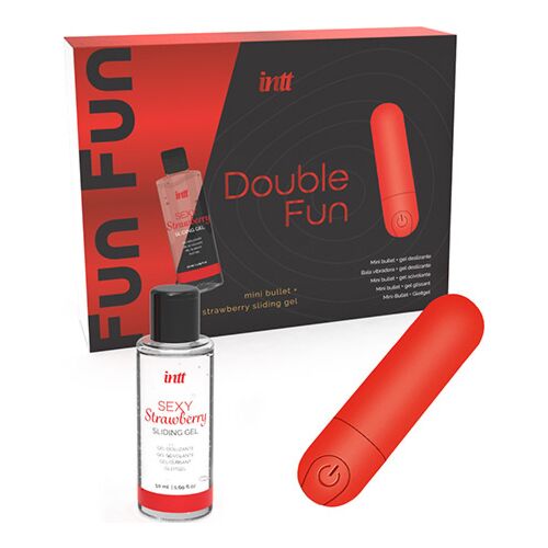 Kit de Parejas INTT RELEASES Double Fun con gel de fresa