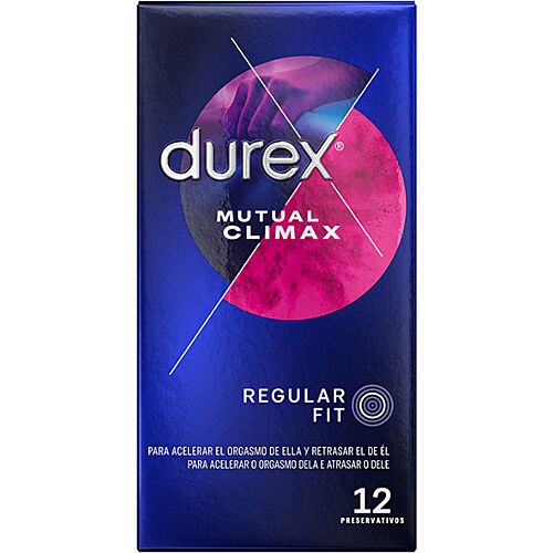 Preservativos Durex Climax Mutuo con Puntos y Estrías