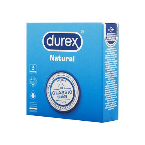 Preservativos DUREX Natural Comfort con forma Easy-On