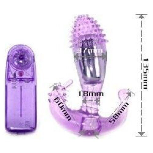 Vibrador BAILE Ripple con estimulación vaginal y anal