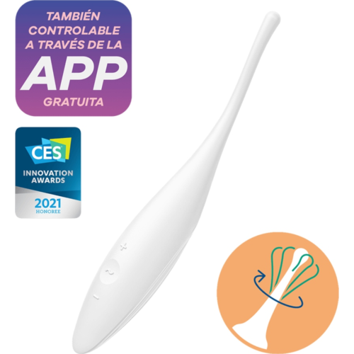 Estimular Clítoris Satisfyer Twirling Joy con App