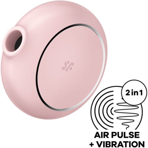 Succionador Satisfyer Pro To Go 3 con vibración.