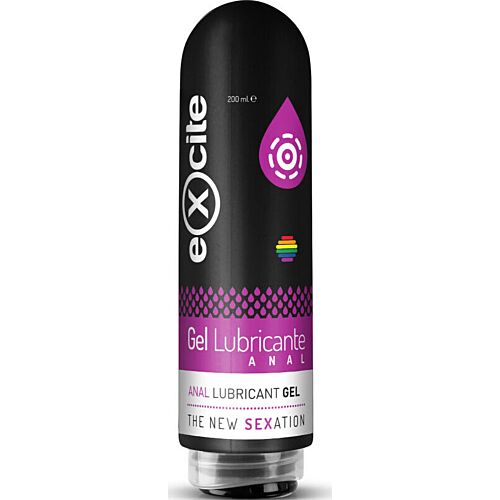 Gel Lubricante Anal Excite 200 ML con Aroma de Fresa