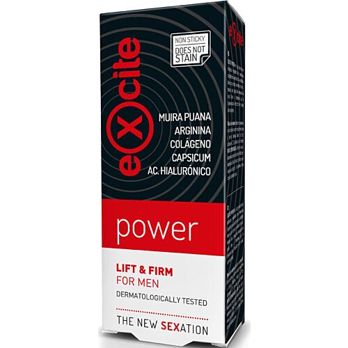 Aumento Erección Excite Power Gel 20 ml con efecto vigorizante
