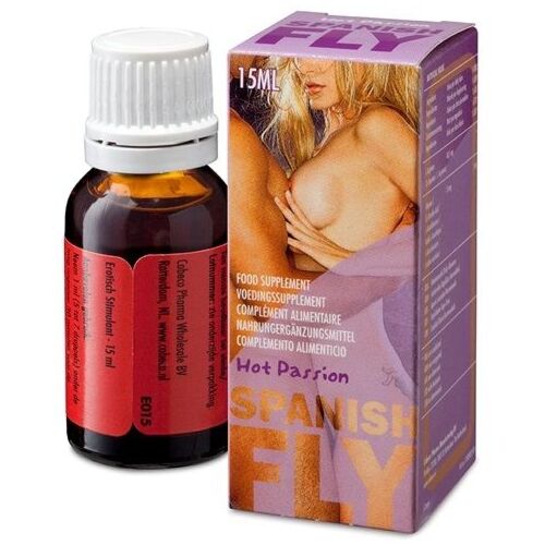 Drops Love Cobeco Spanish Fly Hot Passion 15ml - Energía sexual