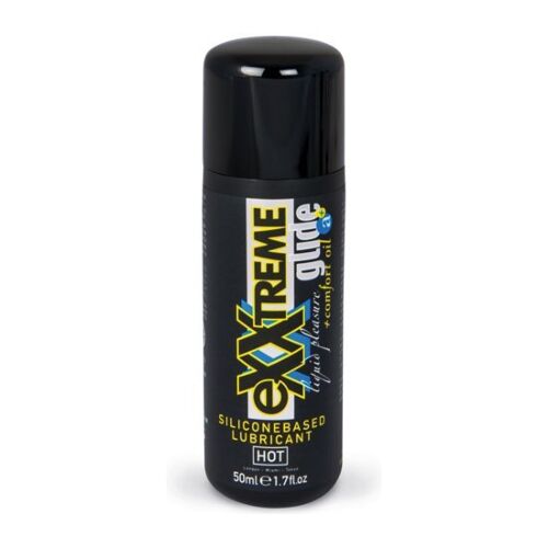 Lubricante Silicona HOT EXXTREME GLIDE 50 ml para sexo anal