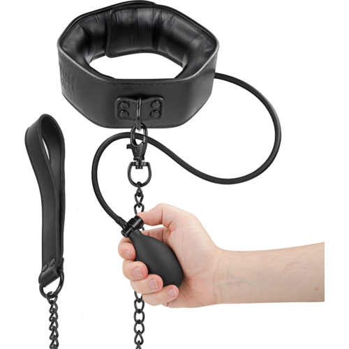 Collar Bondage Inflable Fetish Submissive | Control ajust...