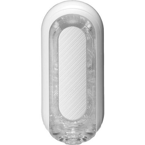 Masturbador Tenga Flip Zero Gravity Black con agarre presionable