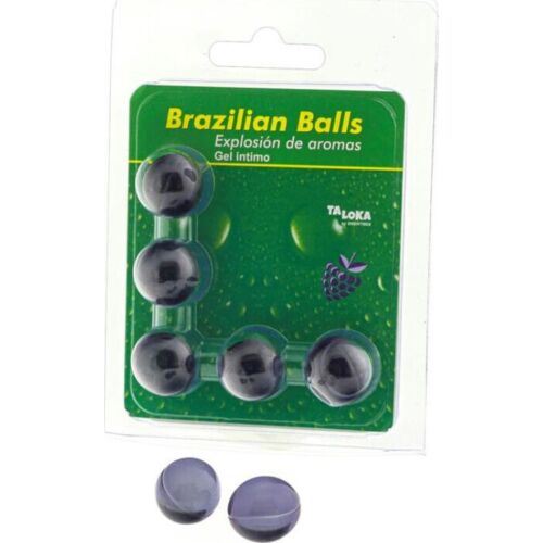 Bolas Brazilian Balls Taloka con aroma a frutas del bosque