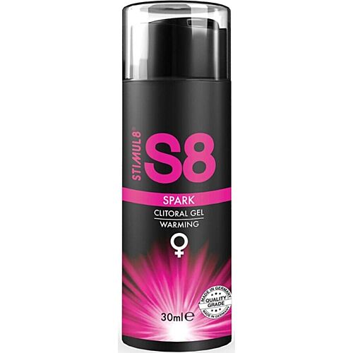 Gel clitorídeo STIMUL8 S8 Spark efecto calor