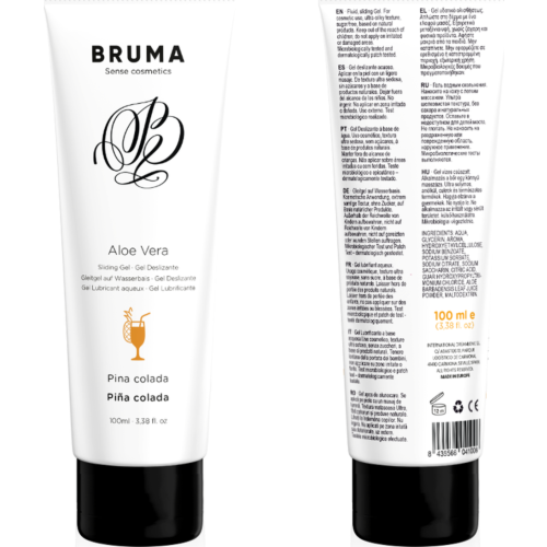 Lubricante BRUMA Aloe Vera Sabor Piña Colada 100ml