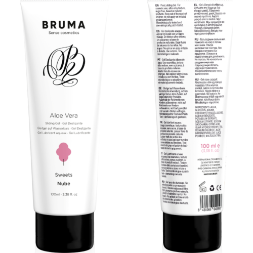Lubricante BRUMA Gel Deslizante Aloe Vera 100 ML
