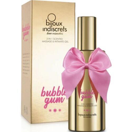 Gel de Masaje Intimo Bijoux Love 100 ml con Aroma a Chicle