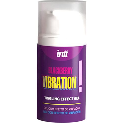 Gel vibrador líquido INTT RELEASES sabor mora