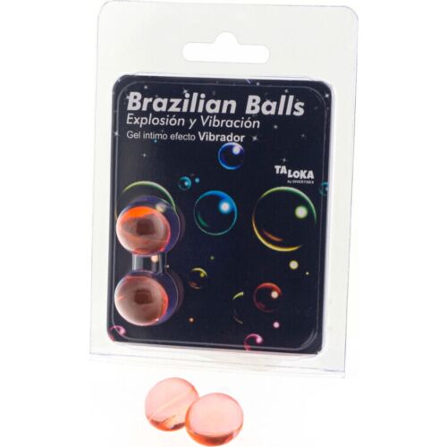 Bolas Brazilian Balls Taloka con Gel Excitante Efecto Vibración