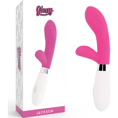 Juguete Erótico GLOSSY Jackson Rabbit Doble Motor