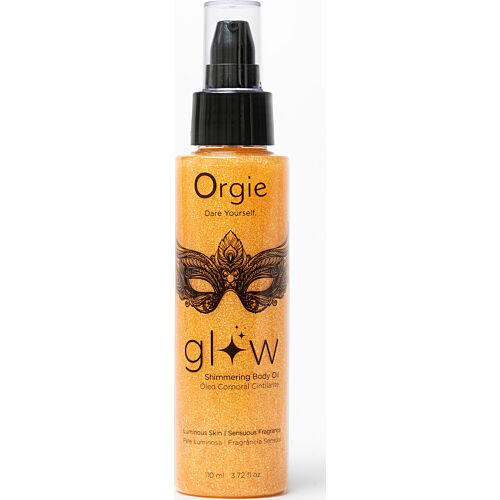 Aceite Corporal Orgie Glow Shimmering con Brillo e Hidratación