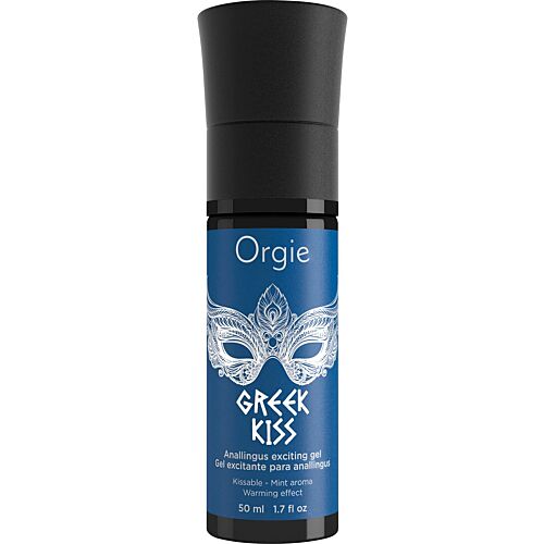 Gel Íntimo Orgie Greek Kiss Efecto Calor y Menta