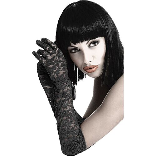 Guantes de lencería CHILIROSE CR 3071 de encaje