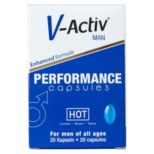Cápsulas Para Hombres HOT V-ACTIV | Aumenta tu energía