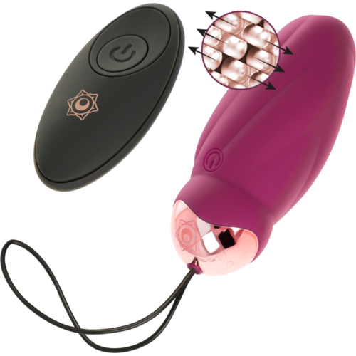 Huevo vibrador RITHUAL SITA con control remoto y rotación