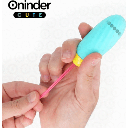 Huevo vibrador ONINDER CUTE con movimiento en ondas