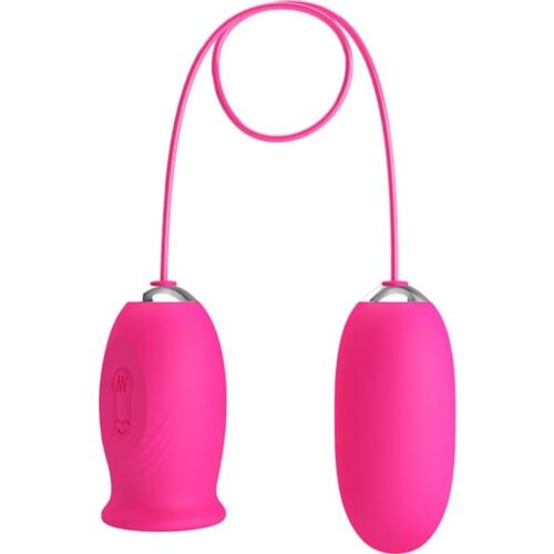 Huevo vibrador recargable Pretty Love Daisy con doble estimulación