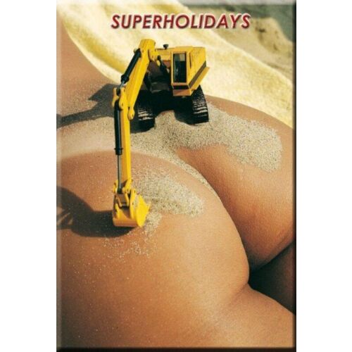 Imán Diablo Picante Culo Excavadora para Decorar