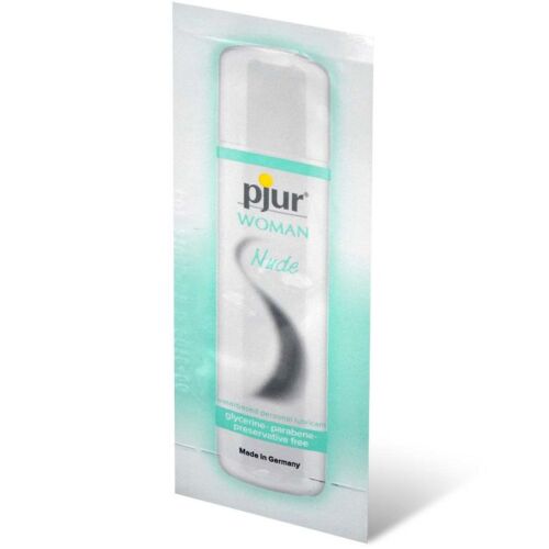 Lubricante de Agua PJUR Woman Nude 2ml Sin Aditivos