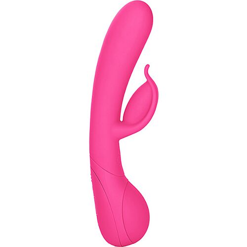 Vibrador Conejo Calexotics Impress Dove con Estimulador de Clítoris