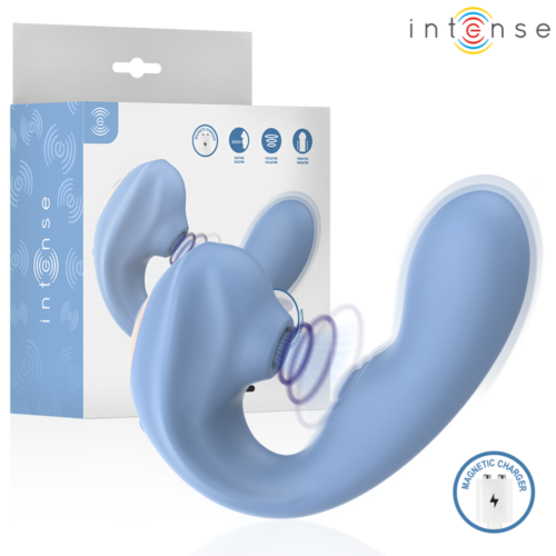 Vibrador INTENSE GINA Estimulador Multifuncional 3 en 1