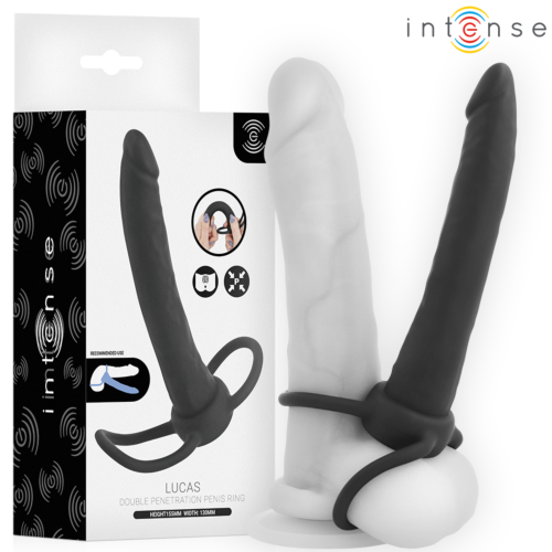 Consolador anal INTENSE FOR HIM Lucas | doble estimulación