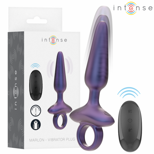 Plug Anal INTENSE MARLON | Control remoto para diversión