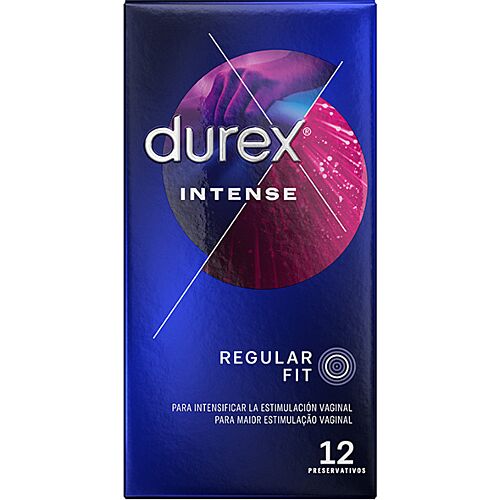 Preservativos Durex Intense Orgasmic con efecto frescor
