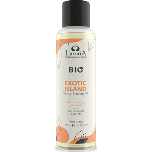 Aceite de Masaje Intimateline Luxuria BIO Exotic Island 100 ml