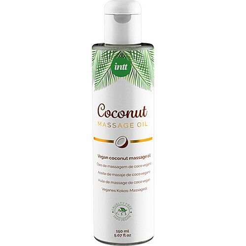 Aceite de Masaje INTT Vegan Line con Aroma a Coco