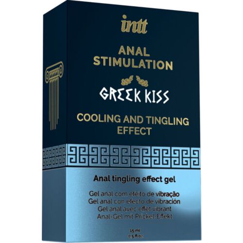 Gel Estimulante Anal INTT Greek Kiss con sabor a menta