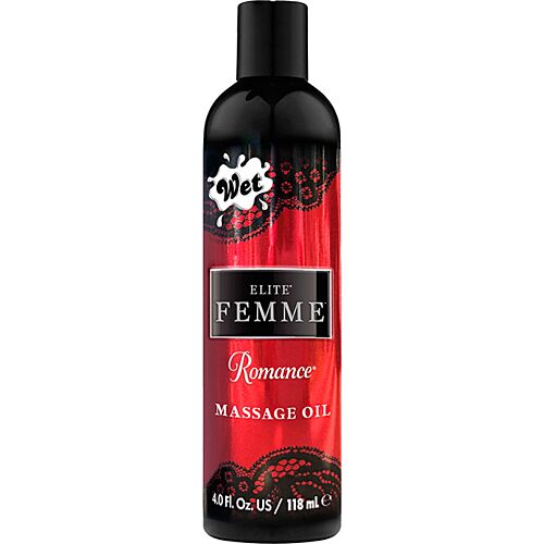 Aceite de masaje Wet Inttimo Romance con aroma a pachulí