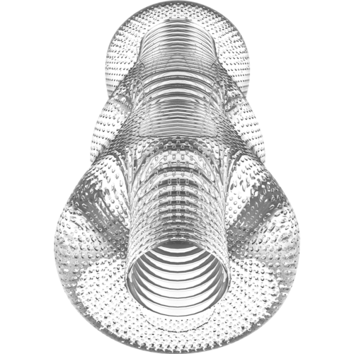 Masturbador JAMYJOB TENSEK 1 transparente con puntas acariciantes