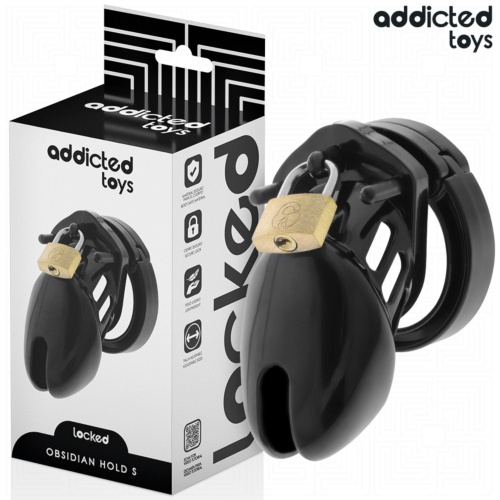 Jaula para pene ADDICTED TOYS LOCKED - Obsidian Hold