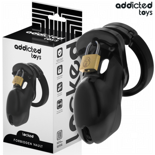 Jaula de Castidad Addicted Toys Locked 10 cm para control íntimo