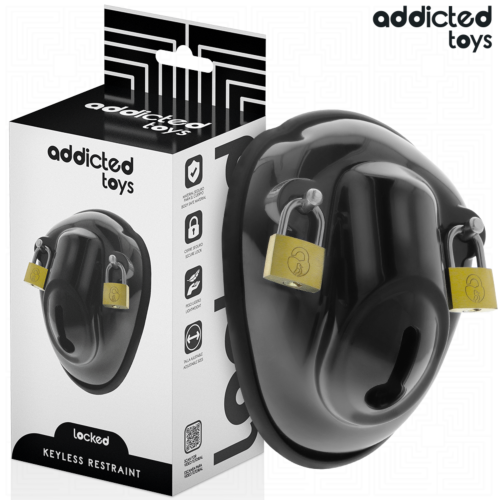 Jaula para pene ADDICTED TOYS LOCKED - Control absoluto