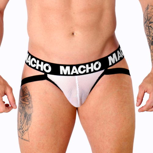 Jockstrap MACHO UNDERWEAR MX26X1 semitransparente