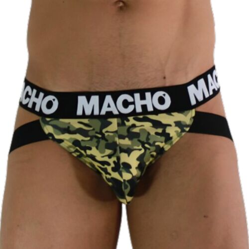 Jockstrap MACHO UNDERWEAR MX28MV con soporte anatómico